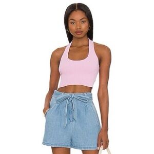 New ALL THE WAYS Tessa Halter Top, Size S